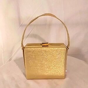 🔥NWOT Dollargrand (London) Gold Handbag.